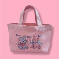 Purr Kitten tote
