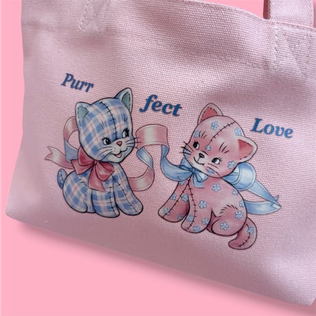 Purr Kitten tote