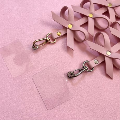 RIBBON strap Babypink