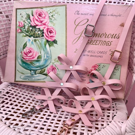 RIBBON strap Babypink