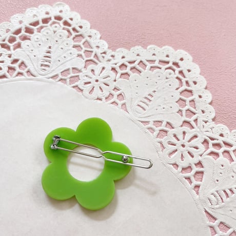 Flower hair pin