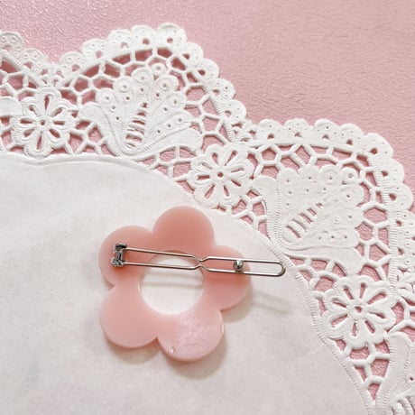 Flower hair pin
