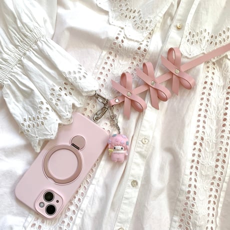 RIBBON strap Babypink