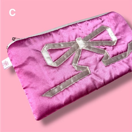 FUWAFUWA RIBBON pouch