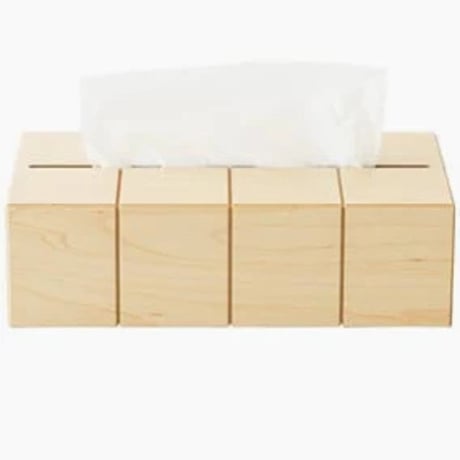 グリッツ BOXティッシュケース/ササキ工芸