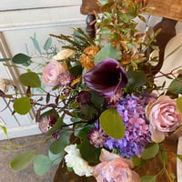 季節の花のブーケおまかせ定期便S（月1回のお届け3か月コース送料込