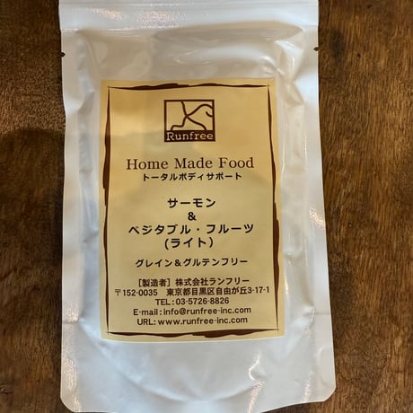 Runfree マダラ・サーモン＆ベジタブル・ベリー 800g Runfree マダラ