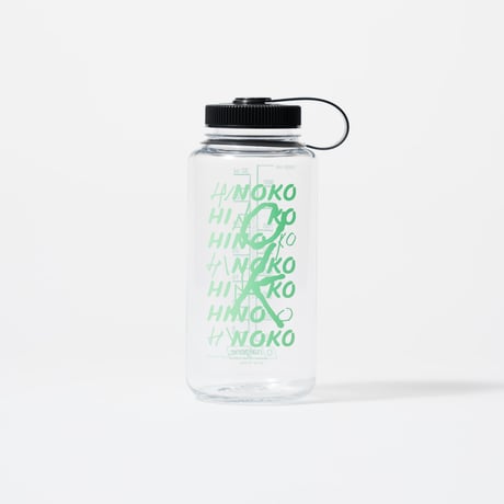 Nalgene bottle（HINOKO TYPOGRAPHY）- clear 1L