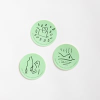 HINOKO STICKER - 3枚セット