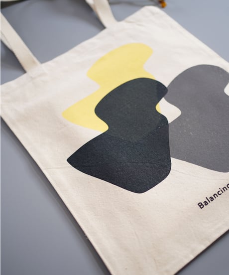 DIALOGUE, a curious canvas tote bag, DLG_001