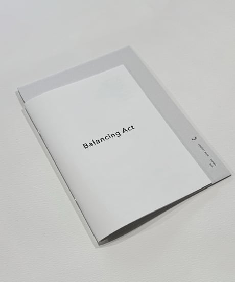 Balancing Act: Concept book (Preliminary)