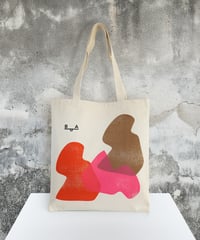 DIALOGUE, a curious canvas tote bag, DLG_013