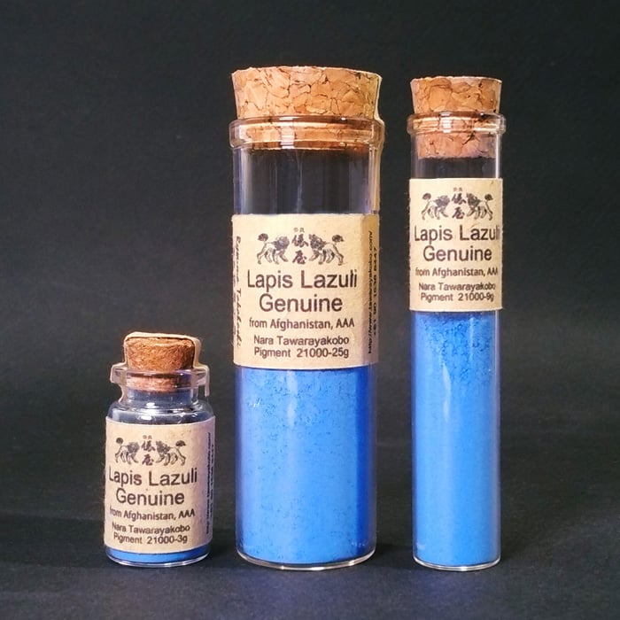 天然ラピスラズリ ジェヌイン 3g・9g・25g・100g | 奈良 俵屋工房