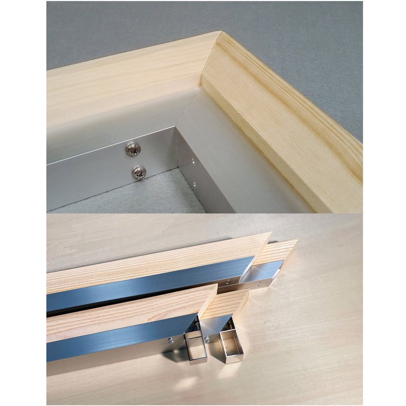 メタル強化キャンバス木枠 100号系 FPMタイプ「長辺 1456-1620」×短辺