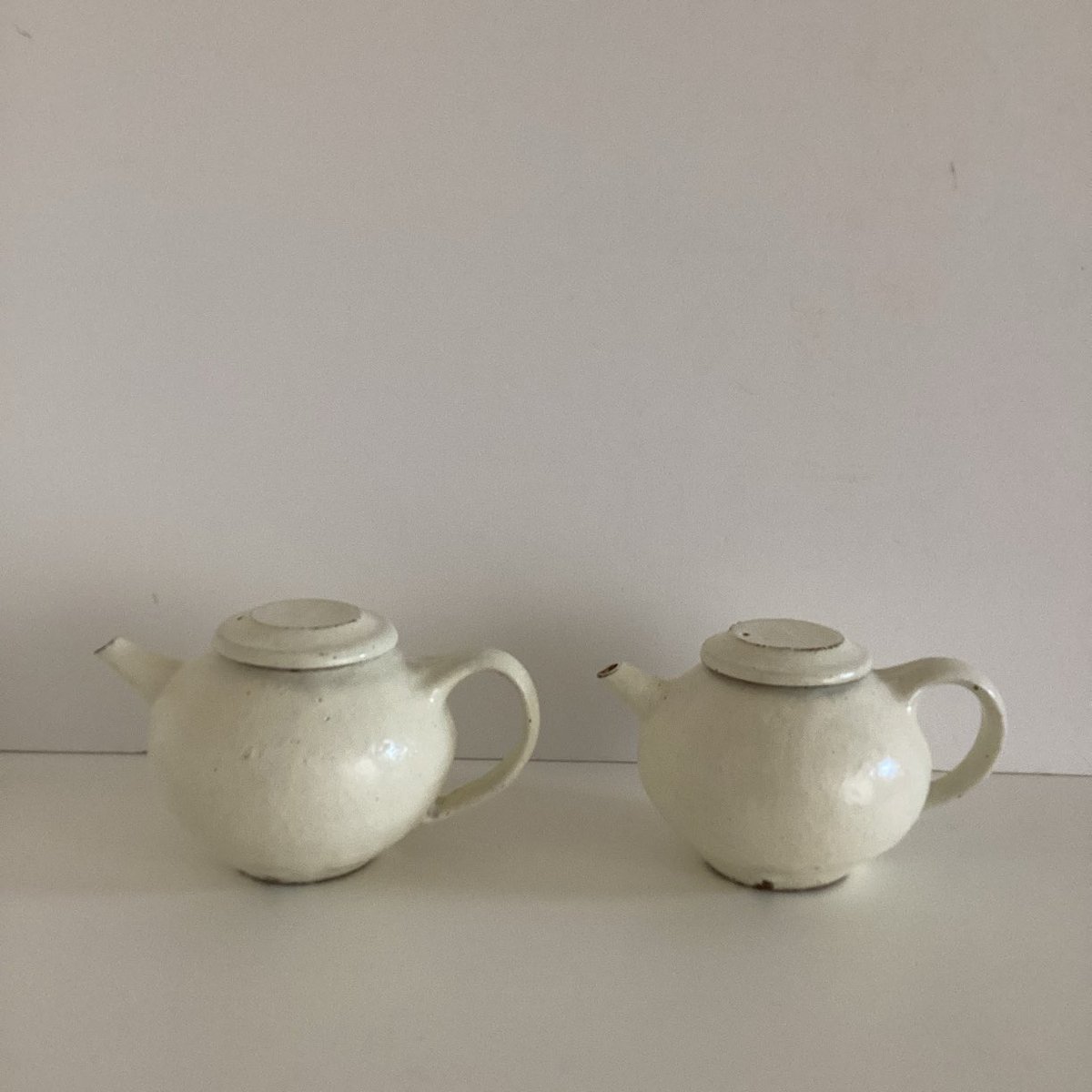 小山 乃文彦氏作品　粉引きポット 小山乃文彦 粉引 ポット ｜くらすこと オンラインストア