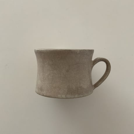 塚本友太　コーヒーカップ　薄銀