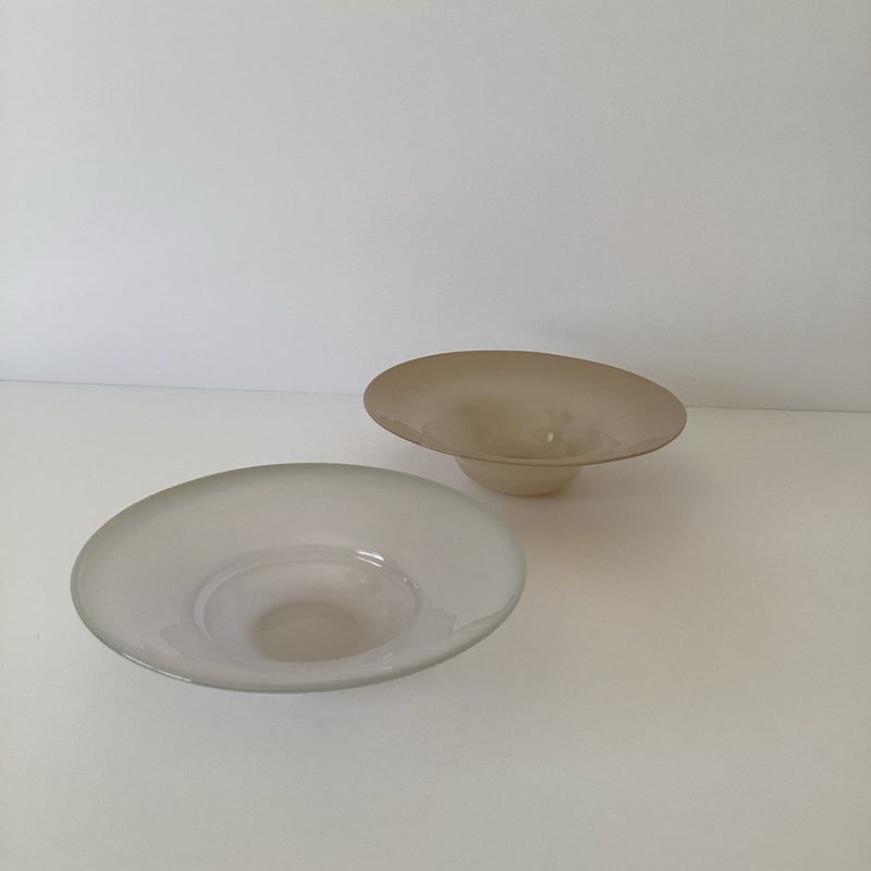 角田依子　ガラスプレート 角田依子 knot soup plate M | gallery1188