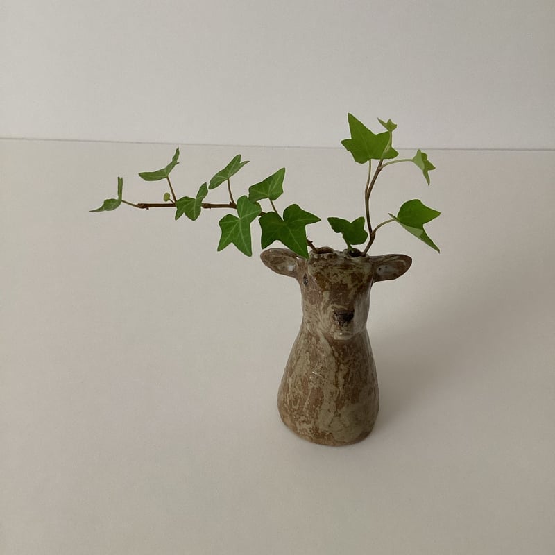 大島奈王 鹿の花入 | gallery1188