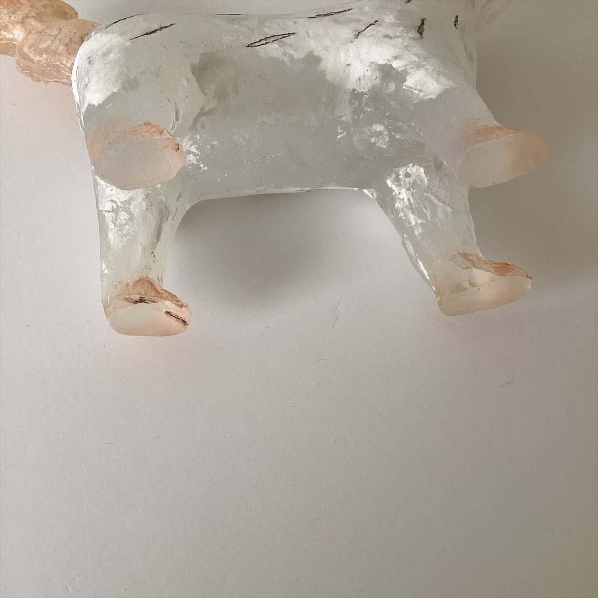 安達知江　犬　ガラスオブジェ ☆安達知江 犬 | gallery1188