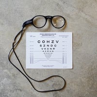 MAGNIFIER WITH GLASSES CODE - 拡大鏡ルーペ