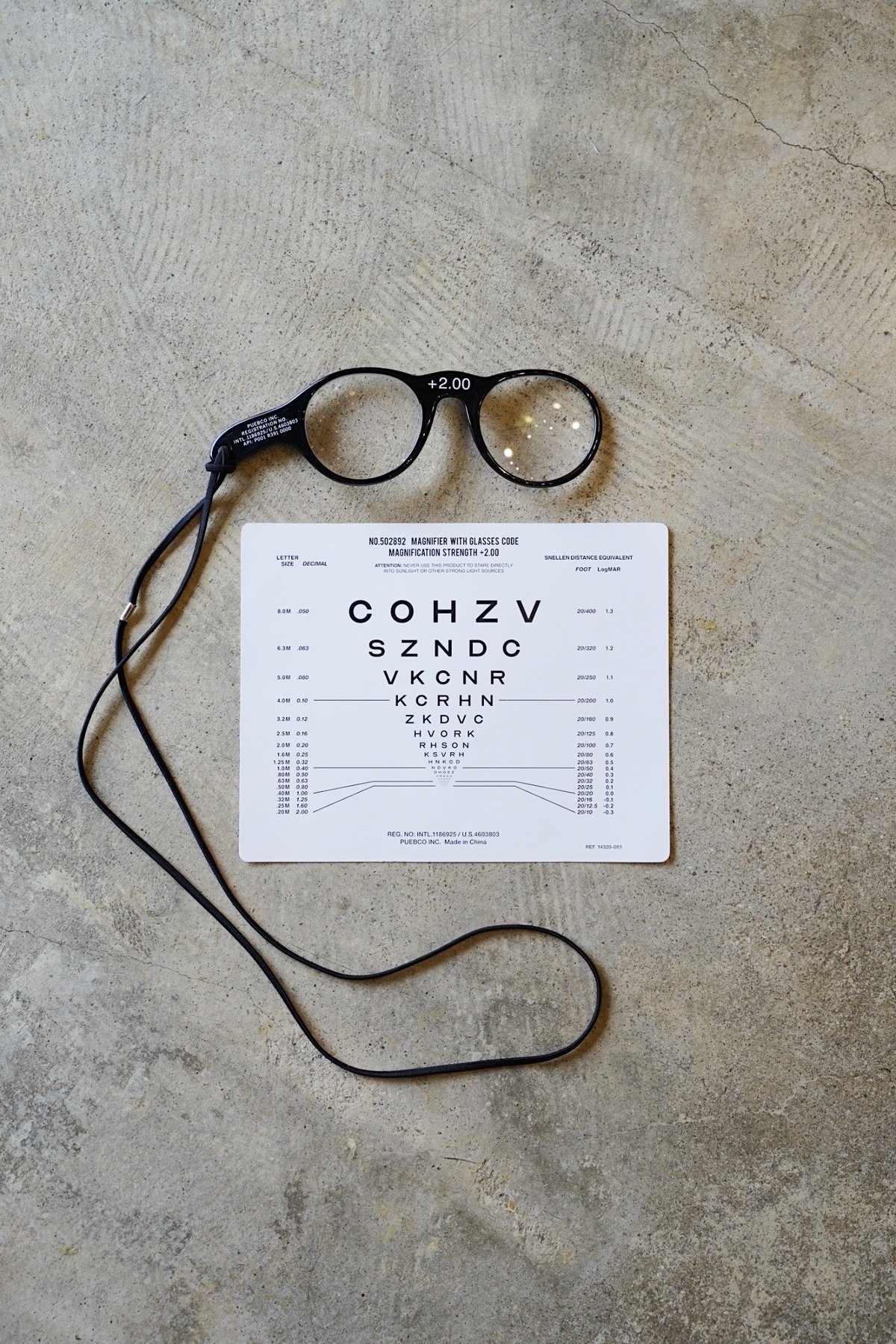 MAGNIFIER WITH GLASSES CODE - 拡大鏡ルーペ | BREMENS