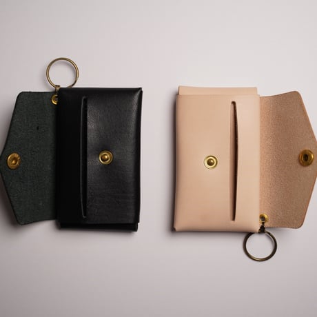 3 Pockets Leather Card Case