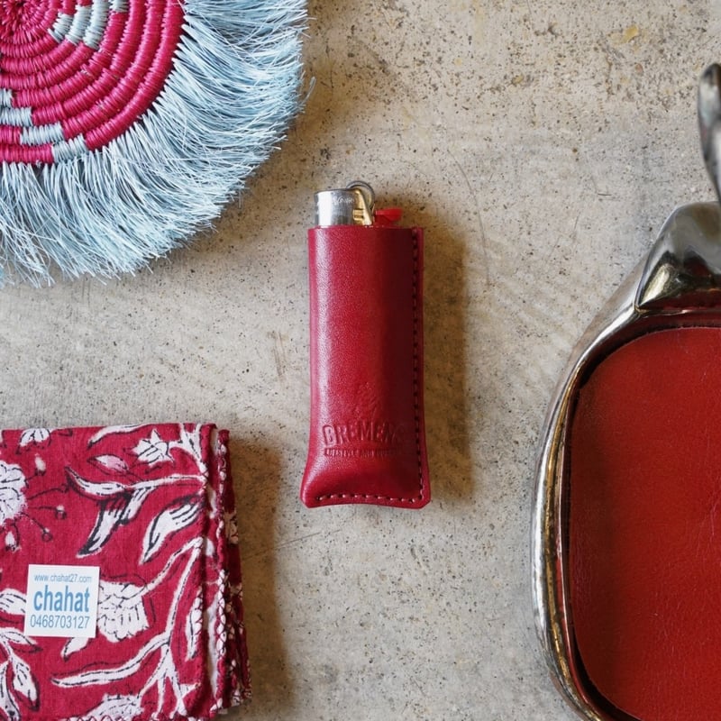 Leather Lighter Cover - 本革のライターカバー | BREMENS -