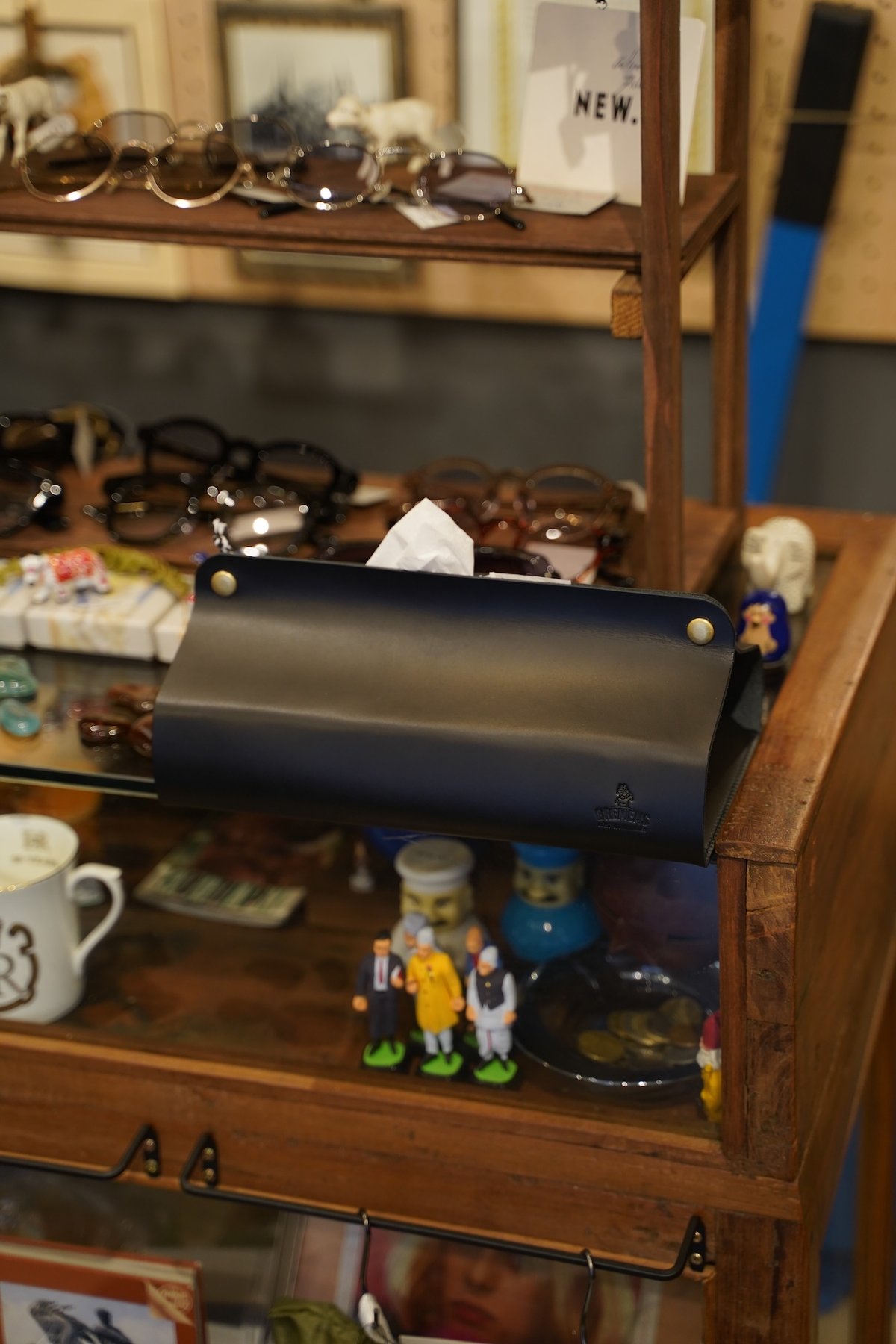 Leather Tissue Case Cover - 本革ティッシュケースカバー | BRE