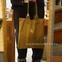 Long Handle Canvas Tote Bag - ミリタリースタイルのトートバッグ