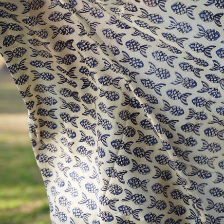 Block print fabric - ブロックプリント生地のはぎれ