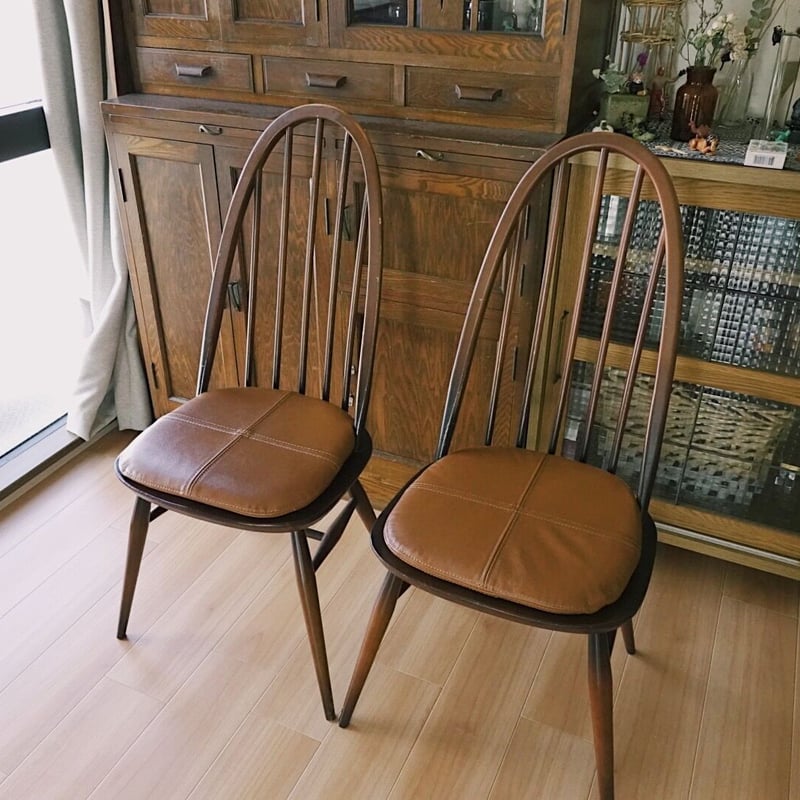 アーコール ercol クエーカー チェア 用クッション 4個セット まとめ アーコール ercol クエーカー チェア 用クッション 4個セット まとめ