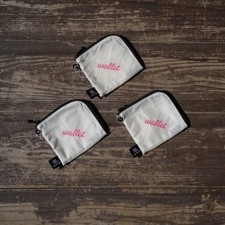 upcycled airbag mini wallet - エアバッグ生地のミニ財布