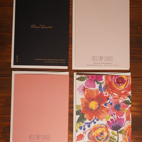 （Others）グリーティングカード / Red Cap Cards
