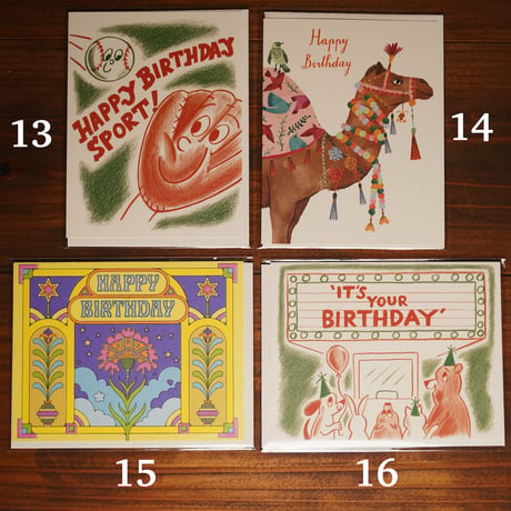 （Birthday）グリーティングカード / Red Cap Cards