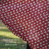Block print fabric - ブロックプリント生地のはぎれ