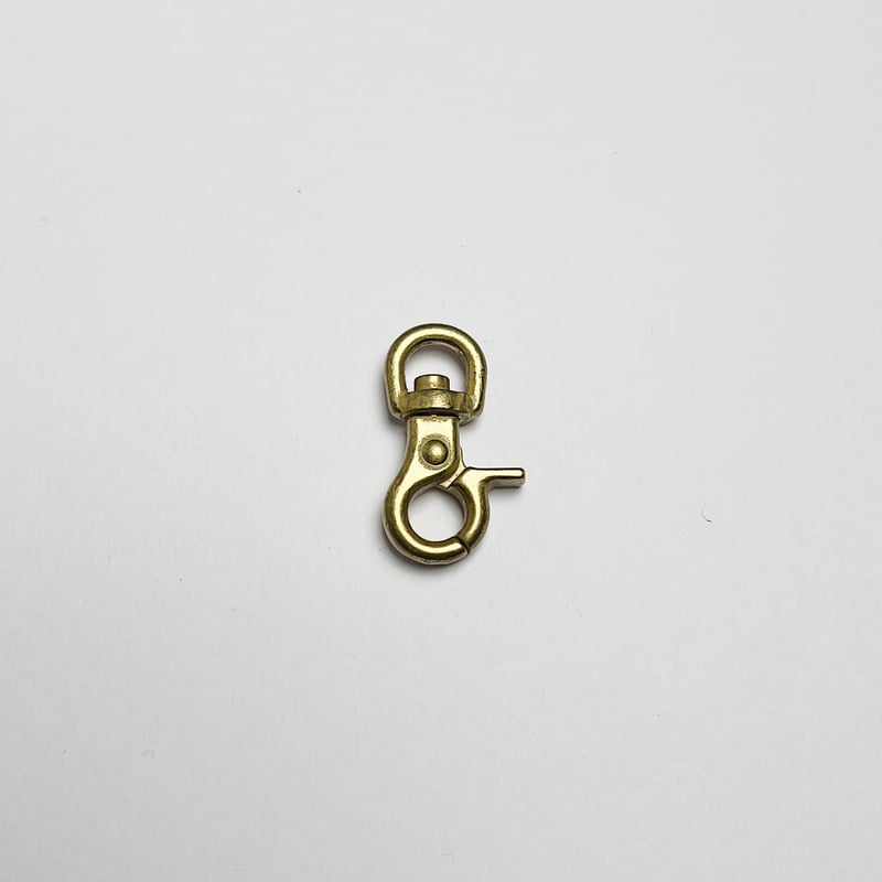 カスタム用パーツ】BRASS PARTS KEY RING HOLDER - 真鍮キーリング