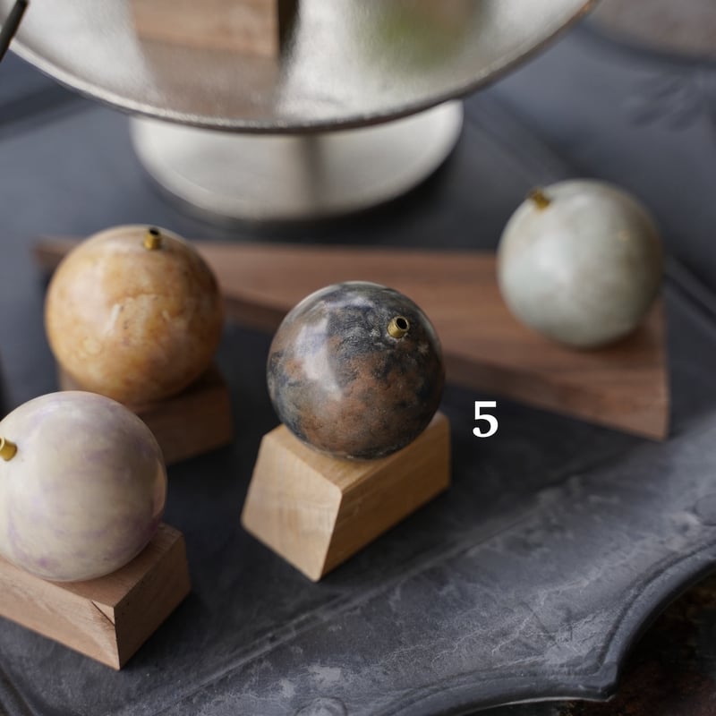 究極の泥団子お香立て - Soil Ball Incense Holder | BREMENS