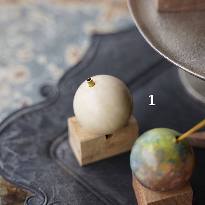 究極の泥団子お香立て - Soil Ball Incense Holder | BREMENS