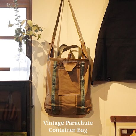 Vintage Parachute Container Bag