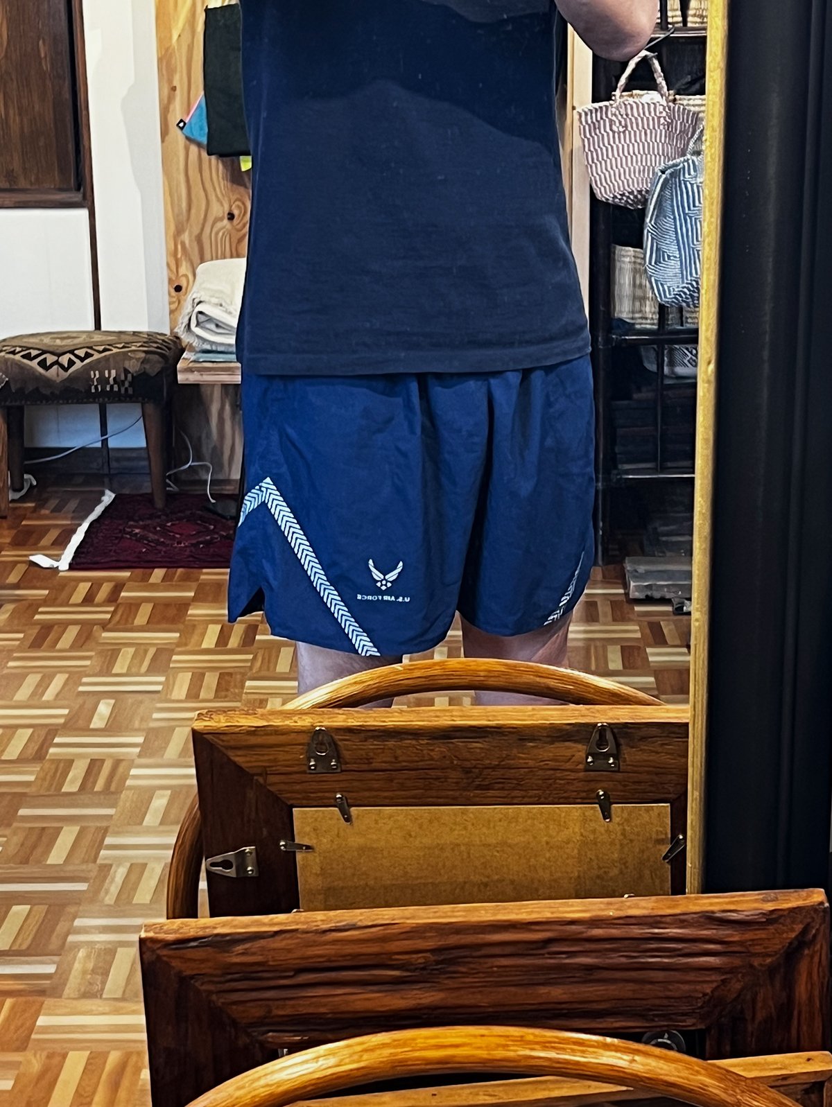 U.S. AIR FORCE training shorts - 米空軍のトレーニングウェア