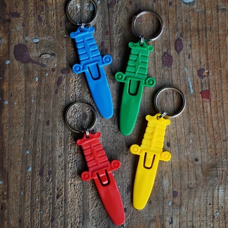 Kurohige Sword Key Ring
