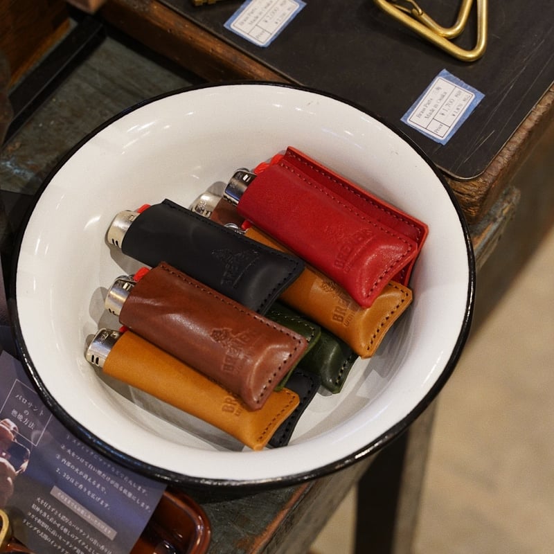 Leather Lighter Cover - 本革のライターカバー | BREMENS -