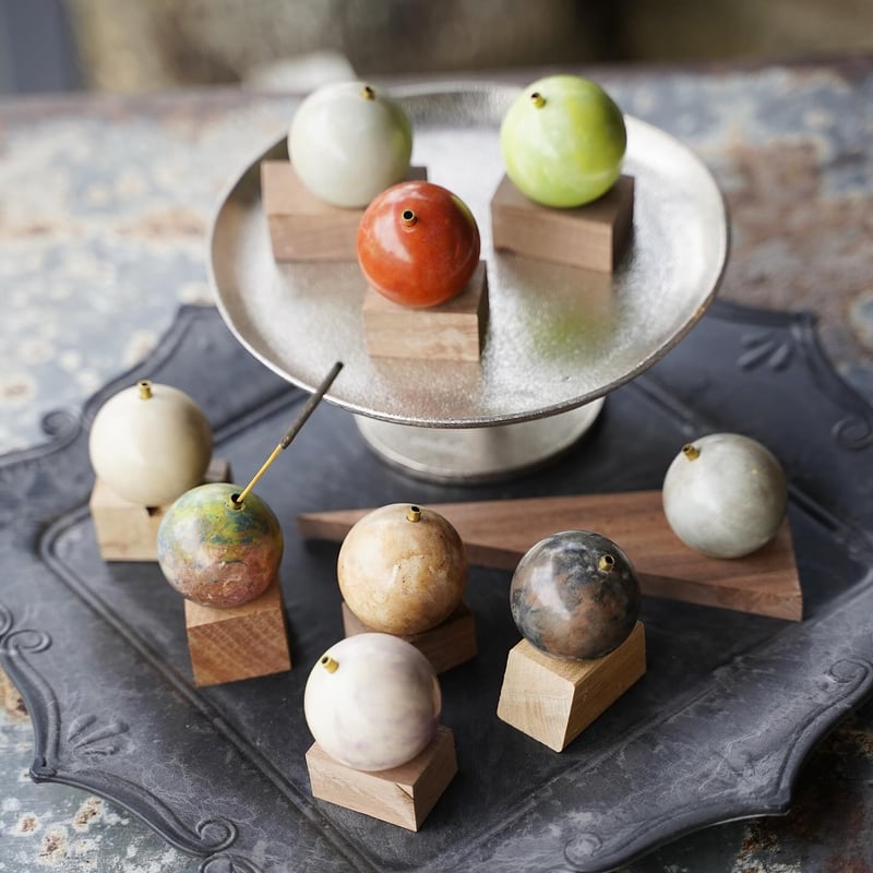 究極の泥団子お香立て - Soil Ball Incense Holder | BREMENS