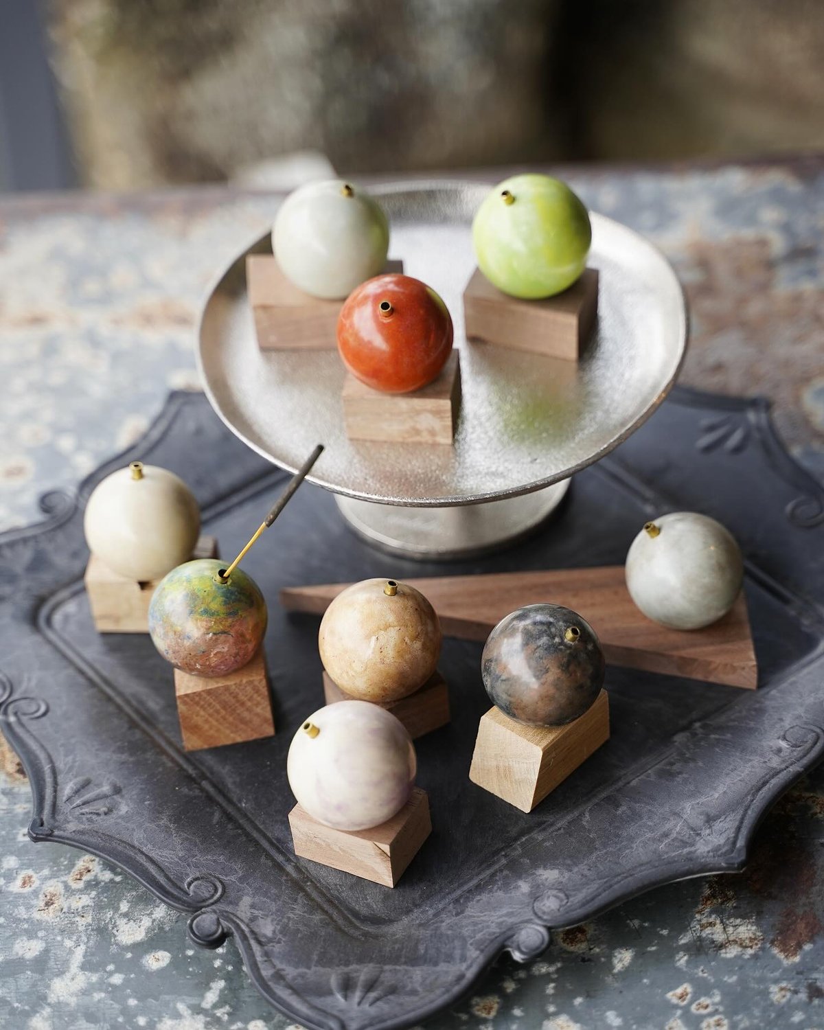 究極の泥団子お香立て - Soil Ball Incense Holder | BREMENS