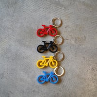 Recycled Plastic Bicycle Keyring - オランダのリサイクルプラスチックでできた自転車キーリング