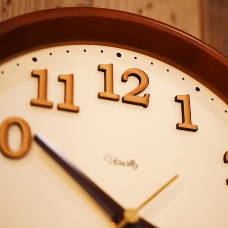 California Wood Wall Clock