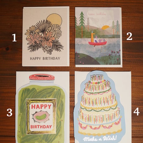 （Birthday）グリーティングカード / Red Cap Cards