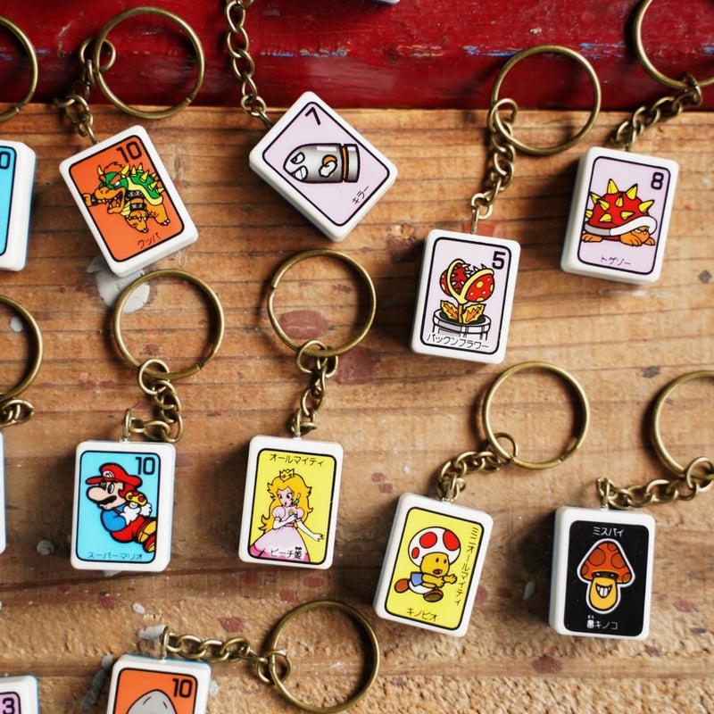 ドンジャラ キーリング (1986年発売 スーパーマリオブラザーズ2