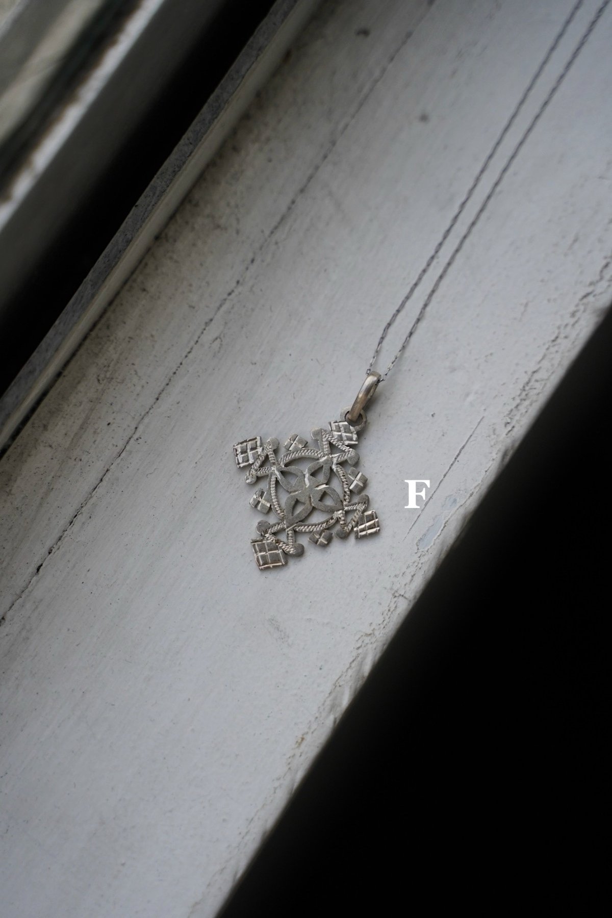 Ethiopian Coptic Cross Pendant - エチオピア コプトクロスのペ
