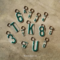 MILES PIECE KEYRING - ワシントン州 / キーリング